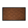 Tapete Uzoo Fenice Texturas 70x40cm Diagonal Marrom Brown